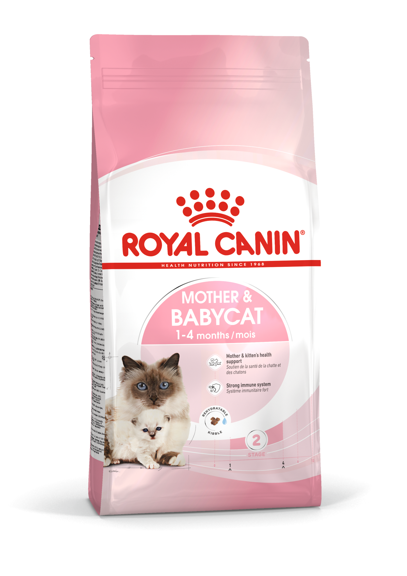 Royal Canin Mother & Babycat Dry Cat Food for Adult Cats & Kittens, 400g