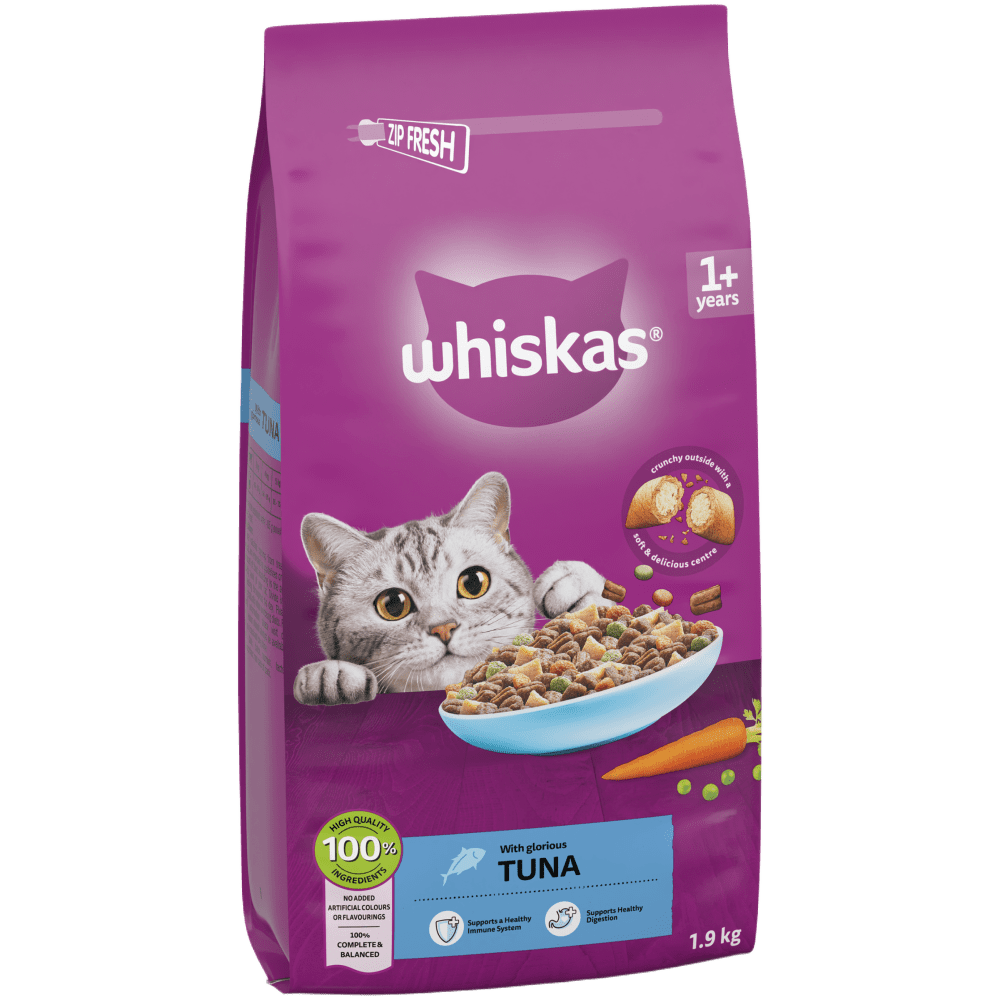Whiskas Tuna Dry Cat Food for Adult Cats
