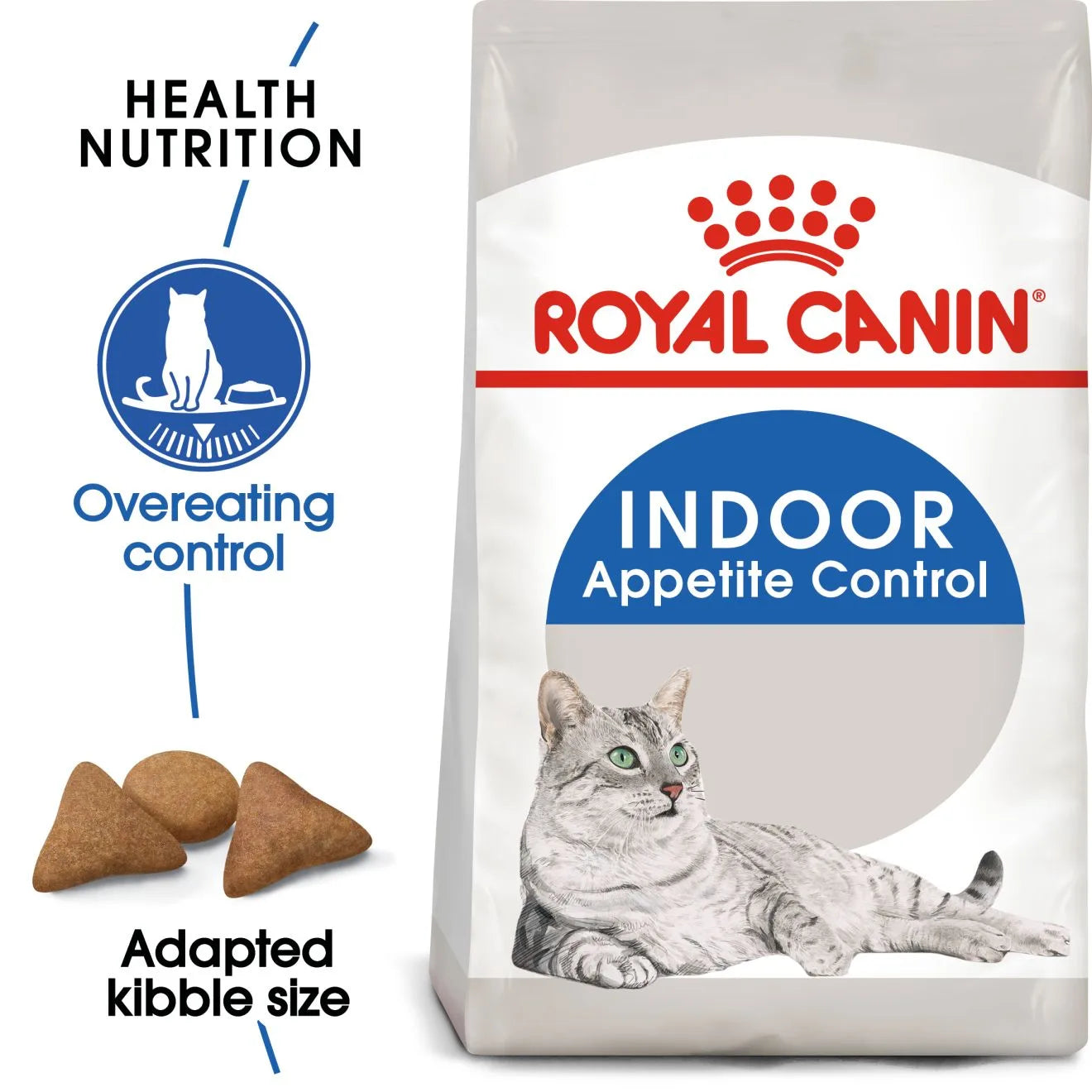 Royal Canin Indoor Appetite Control Dry Cat Food for Adult Cats