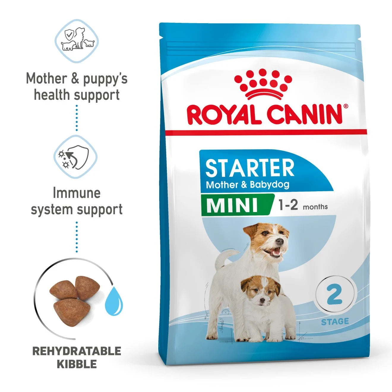 Royal Canin Starter Dry Dog Food for Small Breed Mother & Babydog