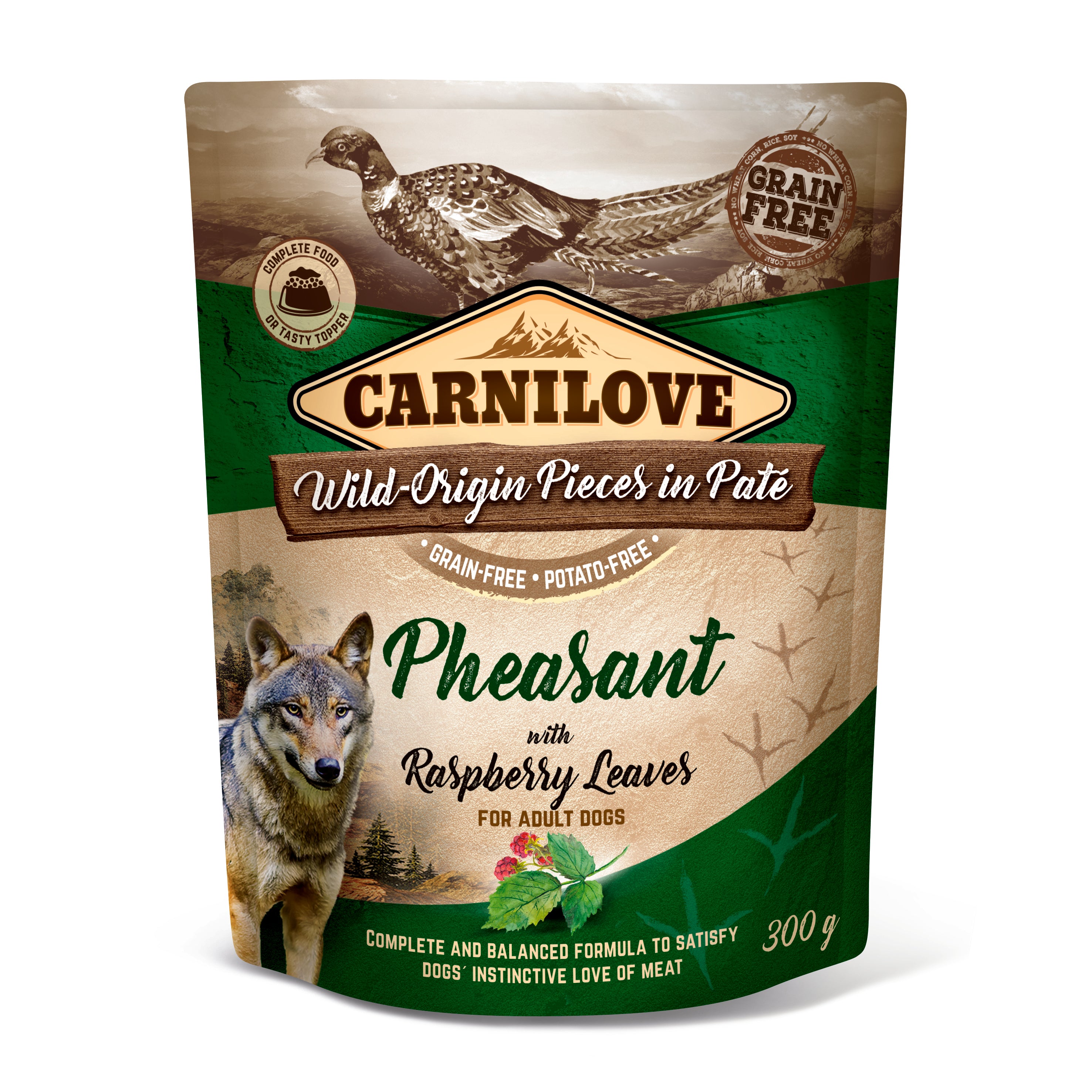 Carnilove Wet Dog Food Paté Multipack for Adult Dogs, 4 x 300g