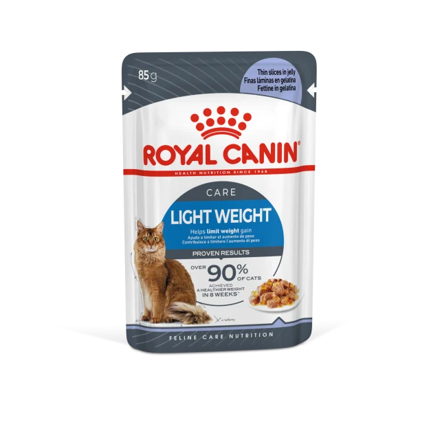 Royal Canin Light Weight Care in Jelly Wet Cat Food for Adult Cats, 85g