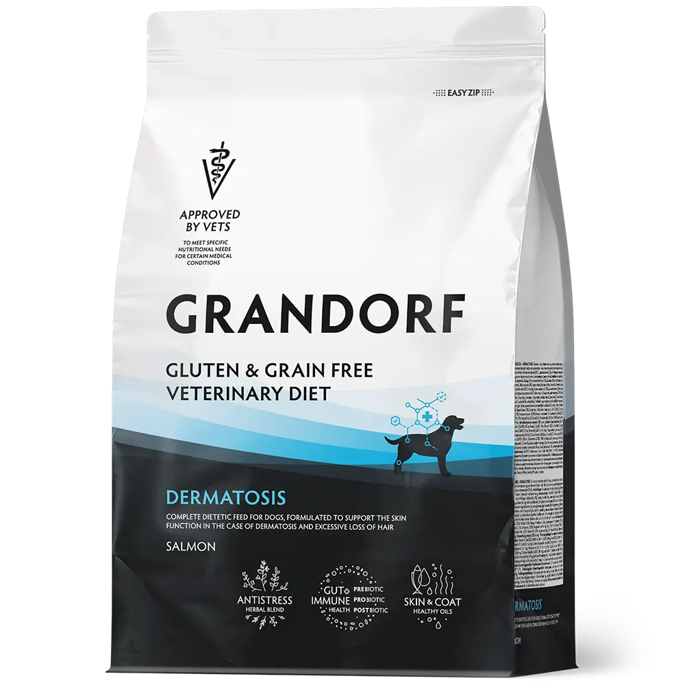 Grandorf Vet Fish Dermatosis Dry Dog Food for Adult Dogs