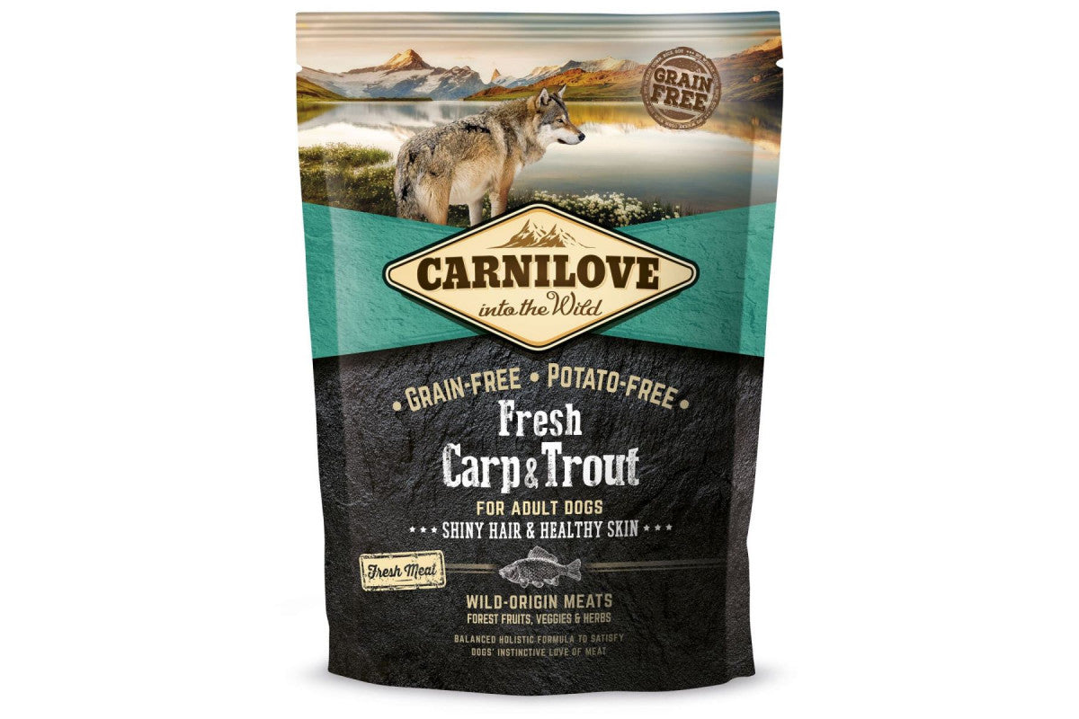 Carnilove Fresh Carp & Trout Dry Dog Food for Adult Dogs