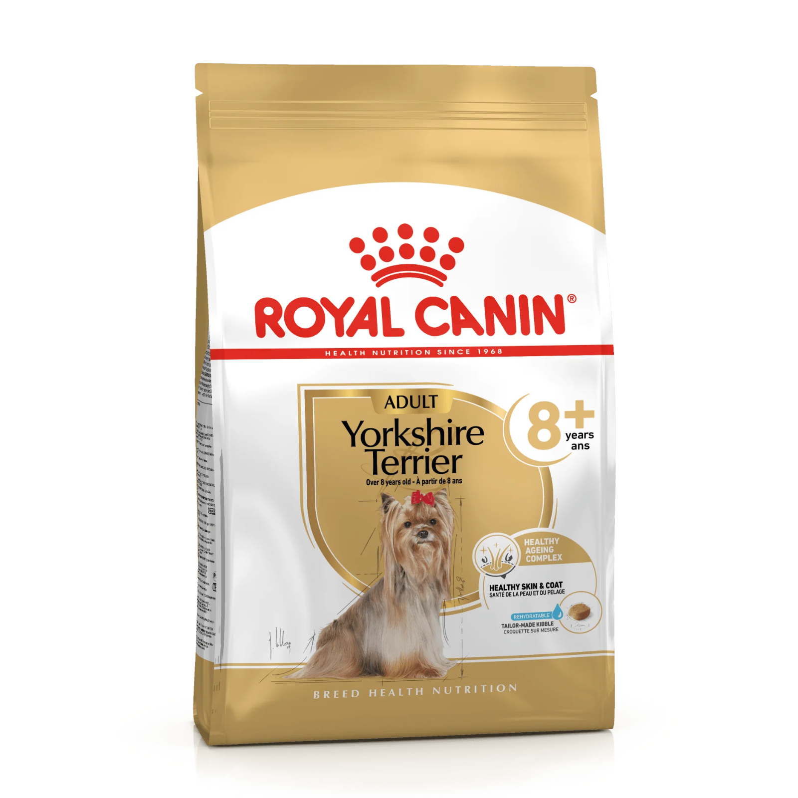 Royal Canin Dry Dog Food for 8+ Senior Yorkshire Terriers, 1.5kg