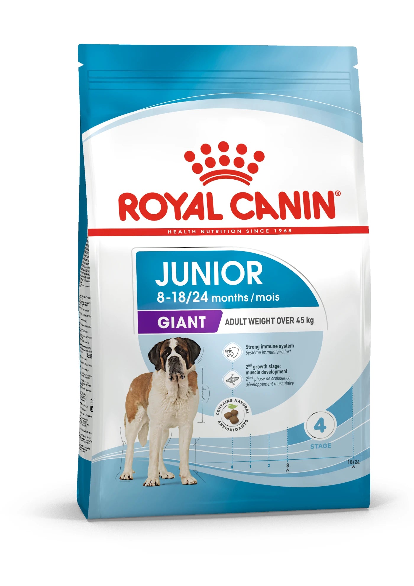 Royal Canin Dry Dog Food for Extra Large Breed Junior Dogs, 15kg