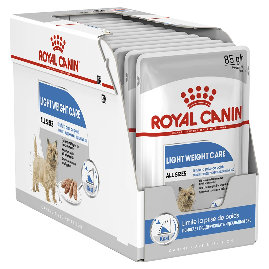 Royal Canin Light Weight Care Wet Dog Food Loaf In Sauce for Adult Dogs, 85g