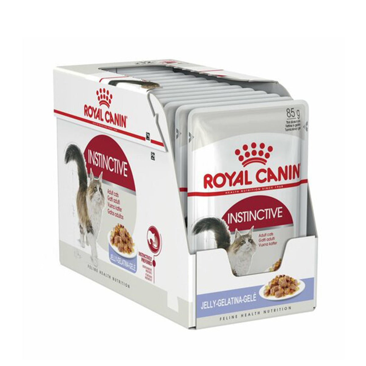 Royal Canin Instinctive Wet Cat Food Thin Slices In Jelly for Adult Cats, 85g