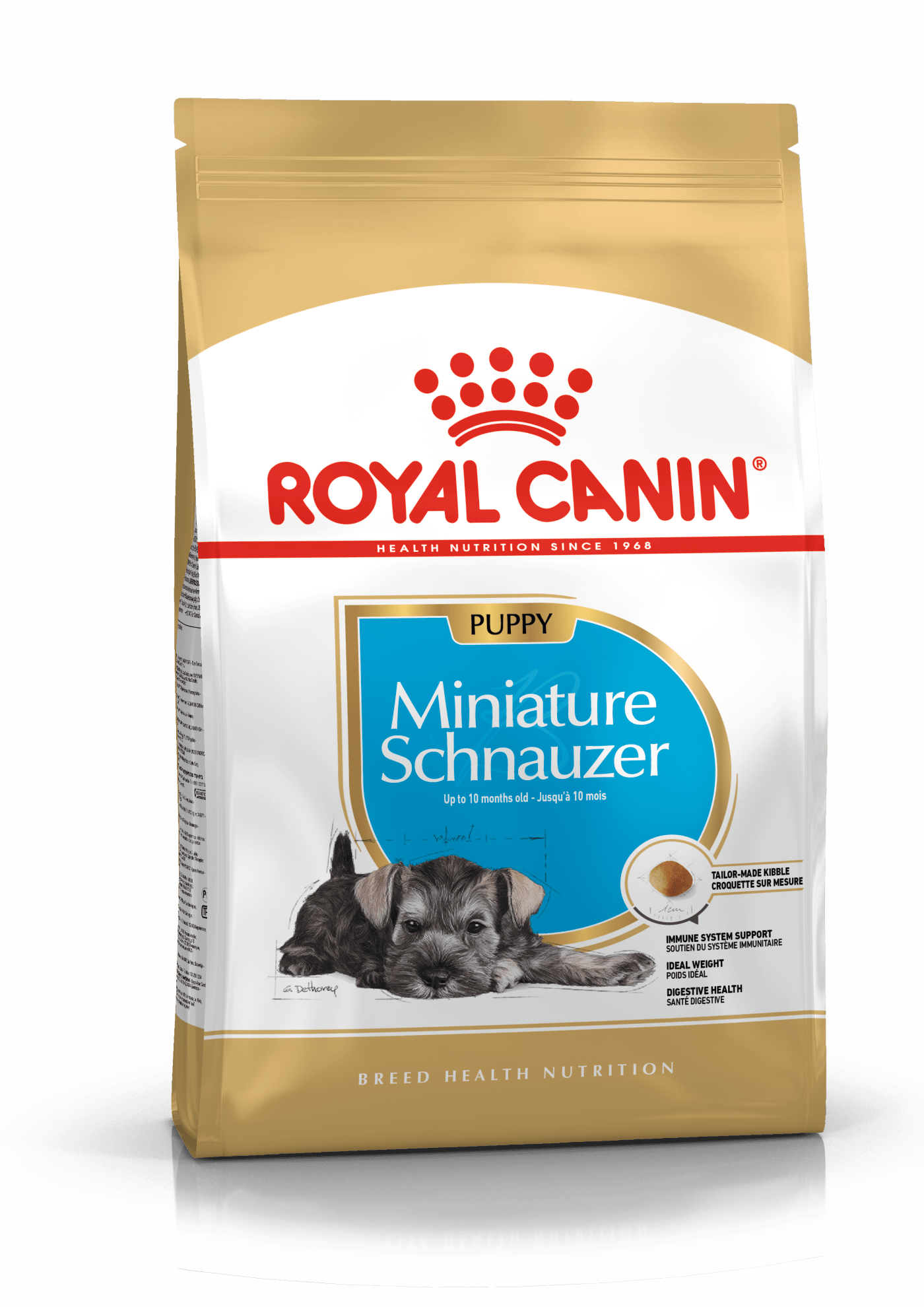 Royal Canin Dry Dog Food for Schnauzer Puppies, 1.5kg