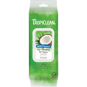 TropiClean Dog & Cat Ear Cleaning Wipes, 50 Pack