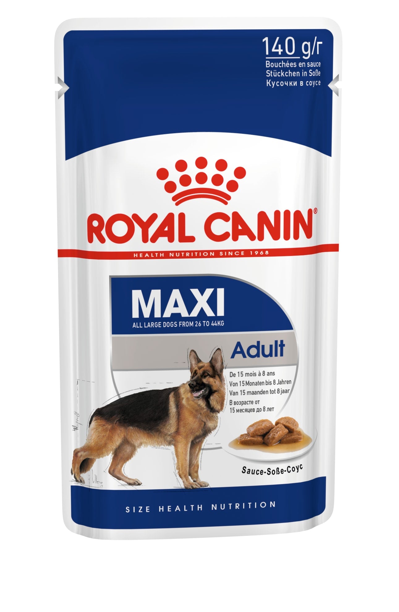 Royal Canin Wet Dog Food Chunks In Gravy for Large Breed Adult Dogs, 140g