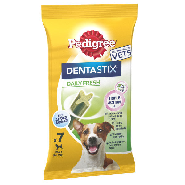 Pedigree Dentastix Daily Fresh Dog Treats for Small Breed Dogs