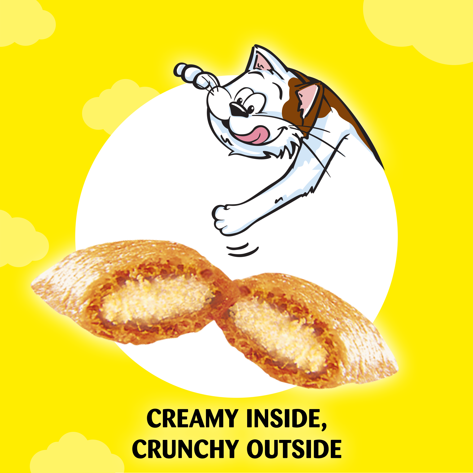 Dreamies Cat Treats with Chicken, 350g Mega Tub