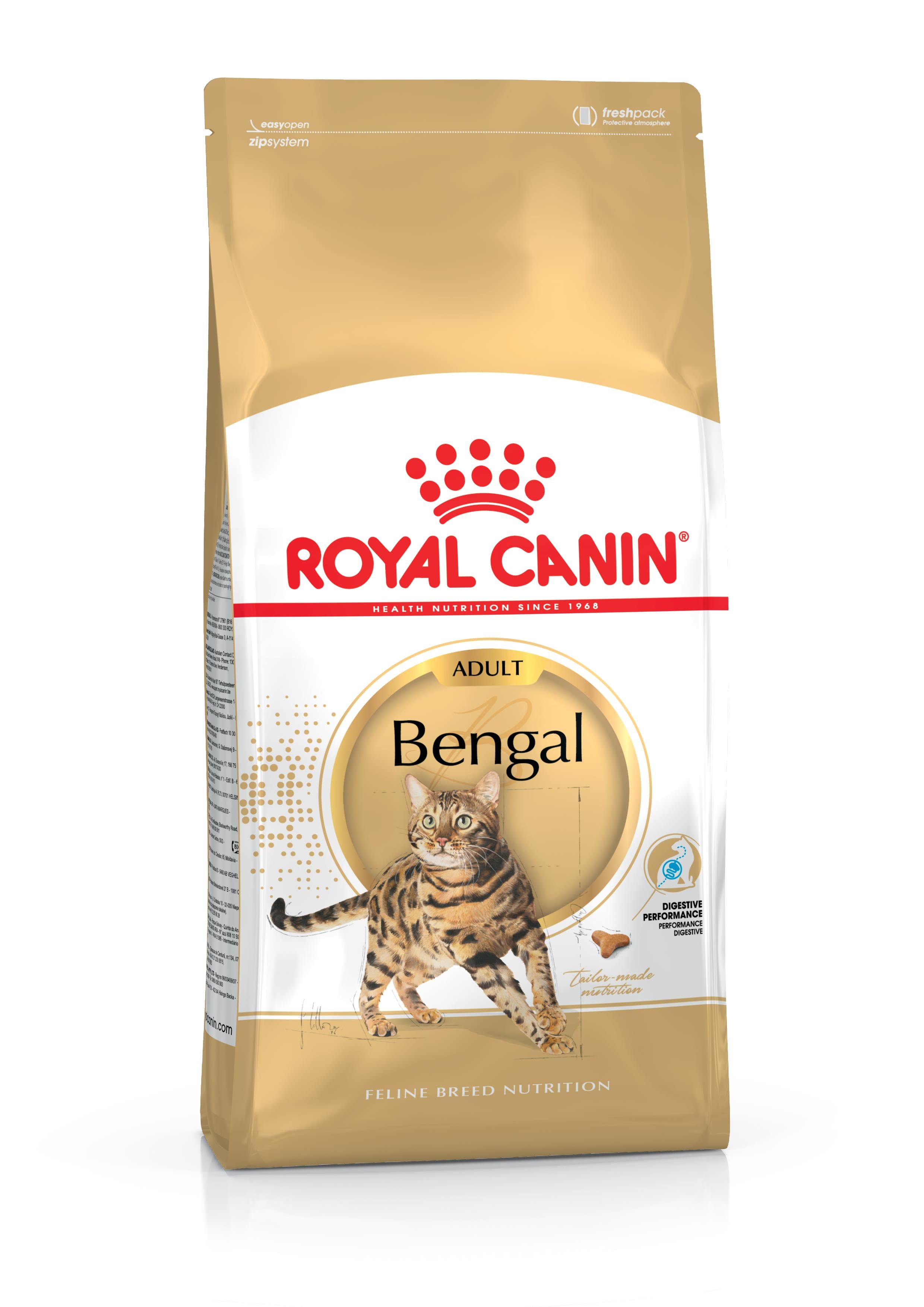 Royal Canin Dry Cat Food for Adult Bengal Cats, 2kg