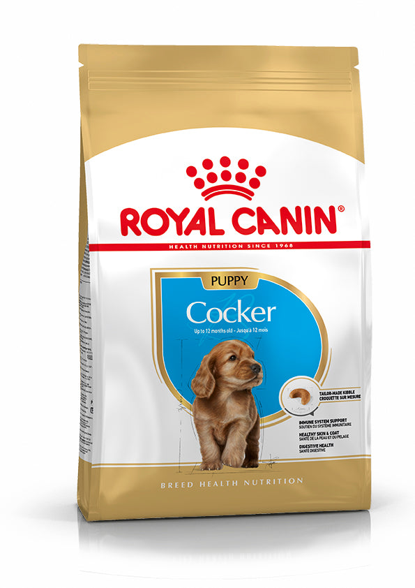 Royal Canin Dry Dog Food for Cocker Puppies, 3kg