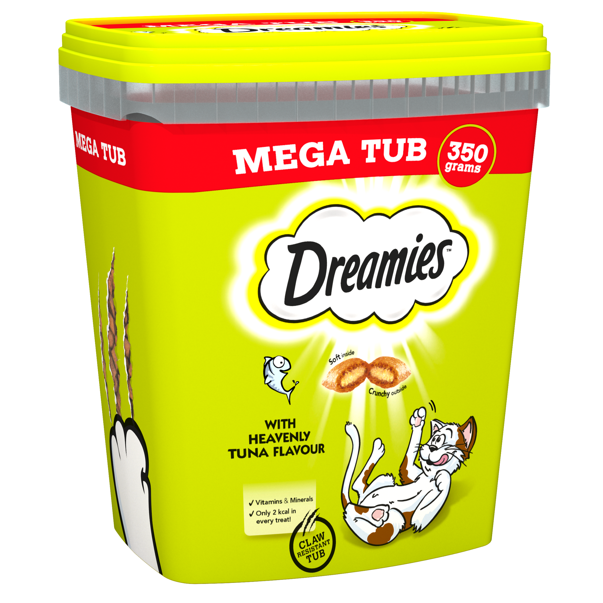 Dreamies Cat Treats with Tuna, 350g Mega Tub
