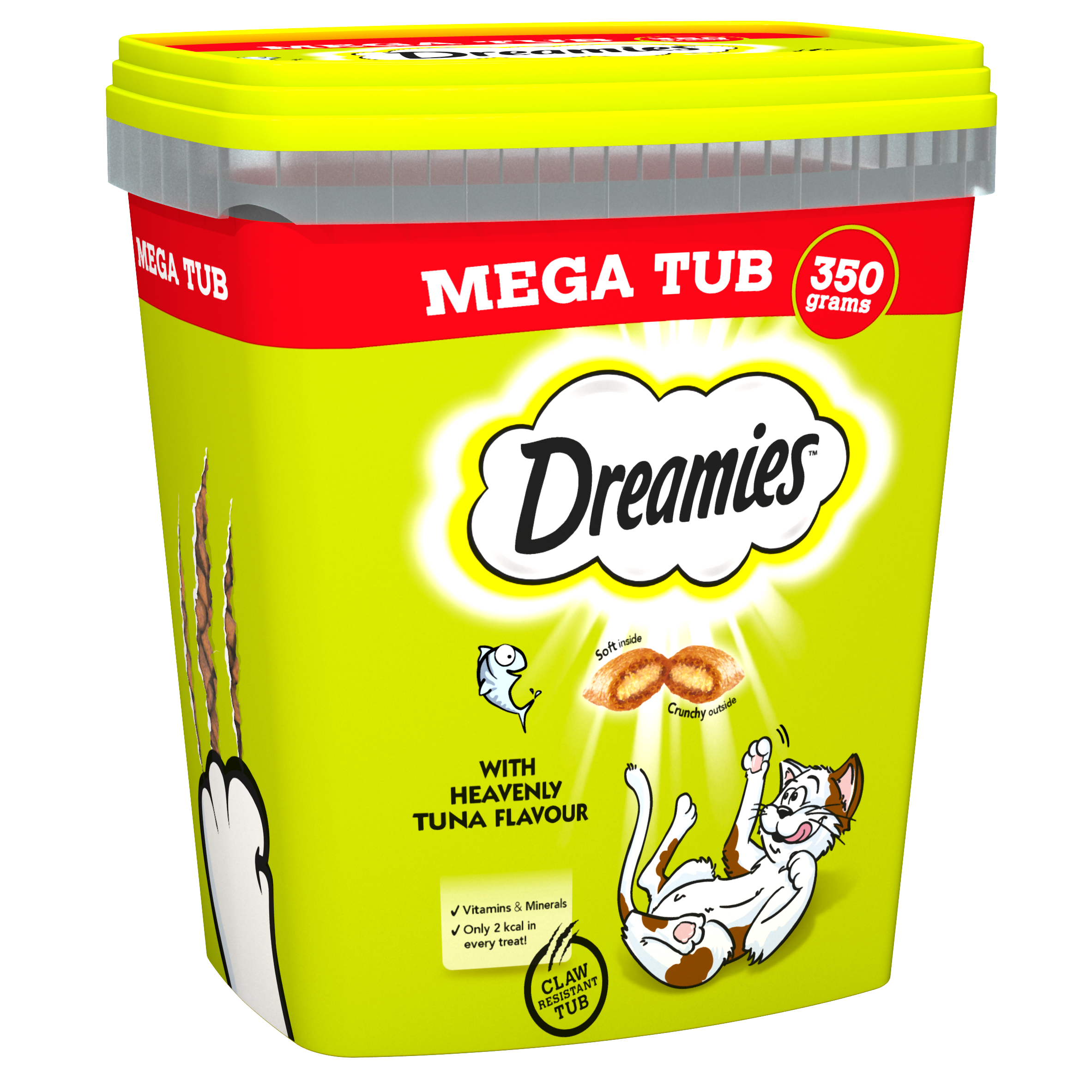 Dreamies Cat Treats with Tuna, 350g Mega Tub