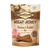 Carnilove Turkey & Rabbit Jerky Bar Dog Treat for Adult Dogs, 100g