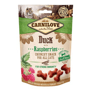 Carnilove Duck with Raspberries Crunchy Cat Treats, 50g